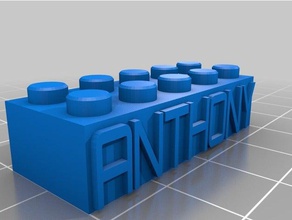 anthony construction toys customized 3d print model - Mito3D