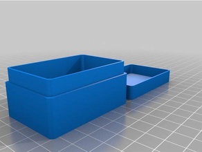 özelleştirilmiş ajanda kutusu organizasyon 3d print model - Mito3D