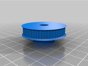 60t polia Impressora 3d de peças personalizado 3d print model - Mito3D
