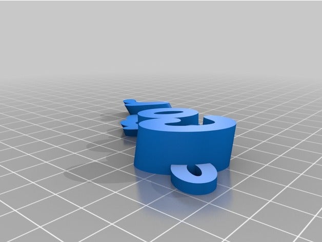 cooper i portachiavi su misura 3D print model - Mito3D
