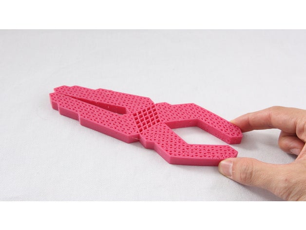 metamateriale pinze strumenti 3D print model - Mito3D