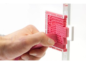 metamaterial el pestillo de la puerta herramientas 3d print model - Mito3D