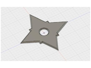 shuriken stelle mk2 stella da lancio 3d print model - Mito3D