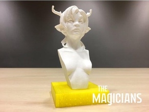 maghi - white lady le creature 3d print model - Mito3D