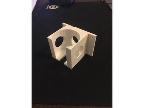 support cylindrical audio filter 38mm 3d print model - Mito3D