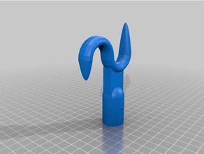 loft hook replacement parts 3d print model - Mito3D