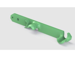 extruder Halter mendel 3d-Drucker Teile reprappro 3d print model - Mito3D