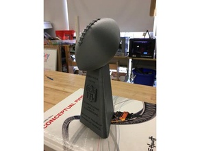 lombardi fantasy-football-Trophäe Skulpturen 3d print model - Mito3D