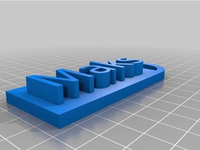 maks trousseau de clés L'impression 3d 3d print model - Mito3D