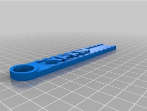 anahtar halkası Anahtarlık 3d print model - Mito3D