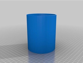 hope cylindrical lithopane 2d art customized 3d print model - Mito3D