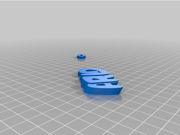 arald-keyring organization customized 3D print model - Mito3D