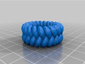 lexi strand braid bracelets customized 3d print model - Mito3D