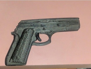 1911 banda de goma la pistola juguetes mecánicos arma fuego 3d print model - Mito3D