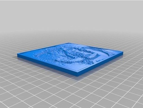 lucia invert 2d art customized 3d print model - Mito3D