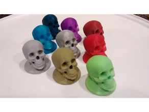 skull pawn toy & game accessories 3d print model - Mito3D