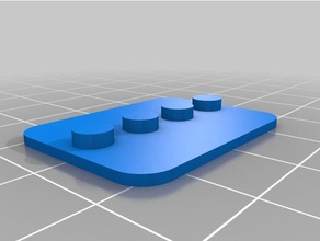 lego minifig stand Bau-Spielzeug kundengebundene 3d print model - Mito3D