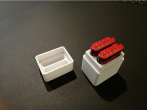 sony rx-100 battery box hobby np-bx1 rx100 3d print model - Mito3D