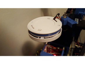 smoke alarm holder anet a8 3d printer accessories fire 3d print model - Mito3D