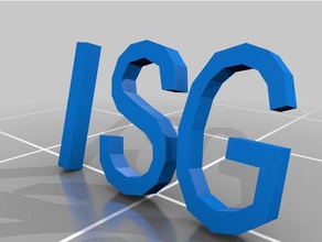 isg ring rings customized 3d print model - Mito3D