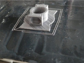 dried pvac bed v2 pla printing 3d printer accessories glue gluing print adhesion wood 3d print model - Mito3D