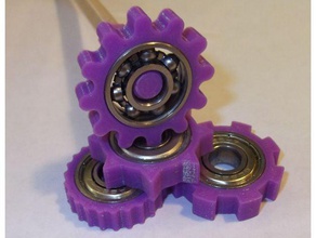 lápiz superior fidget spinner juegos y juguetes 608 cojinete juguete de topper rodamiento 3d print model - Mito3D