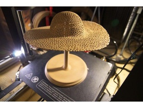 voronoi takı standı şapka tutucu juwelry dur sombrero 3d print model - Mito3D