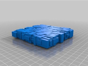 özelleştirilmiş greeble benim matematik sanatı 3d print model - Mito3D