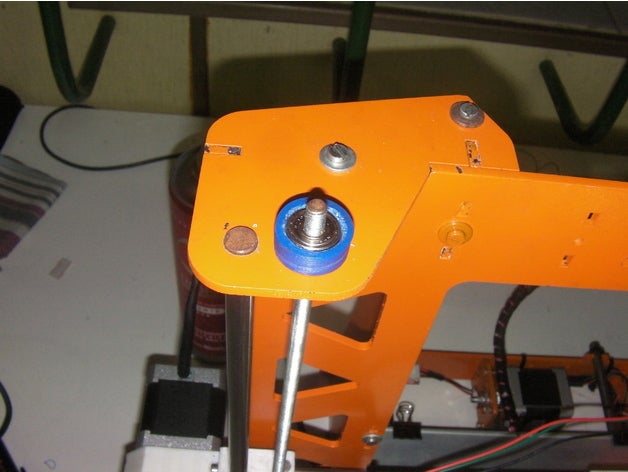 soporte para rodamiento - varilla roscada eje z 3d printer parts 3dprinter bearing holder prusa i3 steel axis 3D print model - Mito3D
