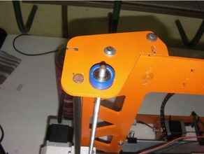 soporte para rodamiento - varilla roscada eje z 3d printer parts 3dprinter bearing holder prusa i3 steel axis 3d print model - Mito3D