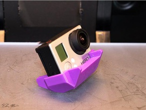 gopro polyèdre stand de la caméra montage 3d print model - Mito3D