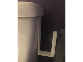 tuvalet kağıdı tutucu asılı tank banyo 3d print model - Mito3D