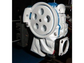 petg printed gears toranado v21 3d printer extruders alternative extruder gear 3d print model - Mito3D