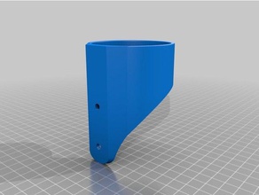 parede-montado cupholder organização 3d print model - Mito3D