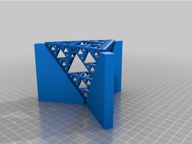 benim sierpinski tetrix özelleştirilmiş matematik sanatı 3D print model - Mito3D