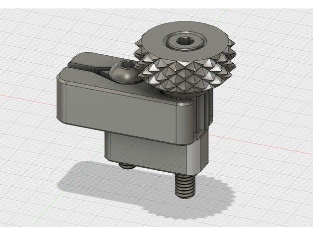 x-eixo gt2 tensor da correia Impressora 3d de peças duplicador i3 wanhao monoprice makerselect 3D print model - Mito3D