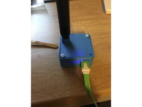nanopi neo air case w antena Loch-Header zugreifen - Elektronik Fall 3d print model - Mito3D