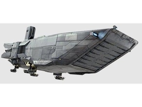 star wars force de réveiller - la première commande transport jouets & jeux 6mm miniature x-wing véhicule 3d print model - Mito3D