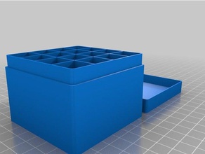 scatola galeni 50 de l'organisation personnalisé 3d print model - Mito3D