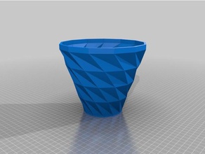 my customized fully vase twisted organization 3d print model - Mito3D