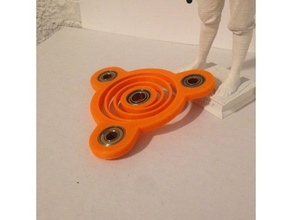 spinner v 001 lanceur entier jouets & jeux 3d print model - Mito3D