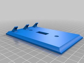 key hook switchplate 3d printing 3d print model - Mito3D