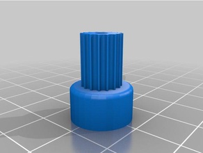 pulley gt2 - 16 teeth 3d printer parts customized 3d print model - Mito3D