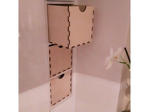 boîte ikea h rda ouvrir les armoires de cuisine 20 cm large conteneurs 3d print model - Mito3D