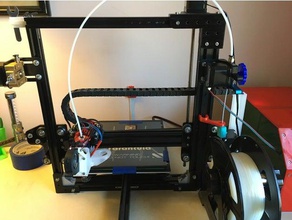 drag chain mount tevo tarantula 3d printer parts 3d print model - Mito3D