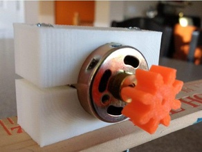 anpassbare elektrische motor-rod montieren diy customizer motor mount 3d print model - Mito3D