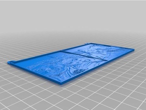 meu personalizados hi-rez lithophane galeria personalizado 3d print model - Mito3D