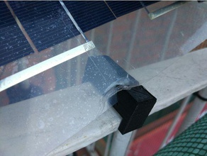 soporte para Casa solar 10 30 mühendislik güneş paneli 3d print model - Mito3D