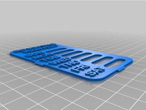 daily pill reminder household customized 3d print model - Mito3D
