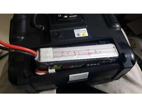 th9x batterie extender de la pac r c véhicules flysky 9x 3d print model - Mito3D